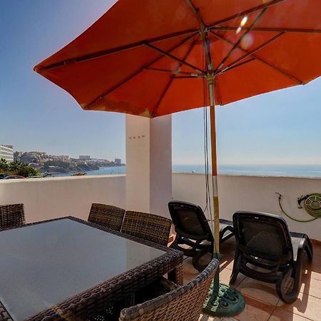 082 - Stunning Sea Views Beachfront Apartment Benalmádena Eksteriør bilde